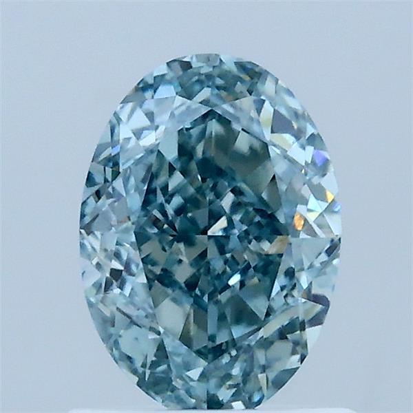 1.17 Ct. Fancy Green Oval Lab Grown Diamond