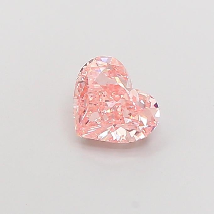 2.08 Ct. Fancy Vivid  Pink Heart Lab Grown Diamond