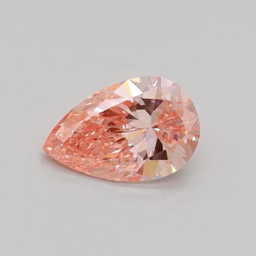 0.50 Ct. Fancy Intense Pink Pear Lab Grown Diamond