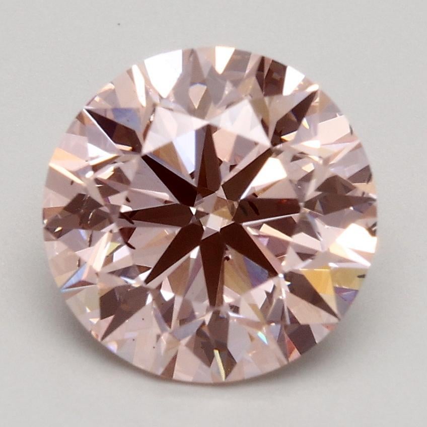 2.01 Ct. Fancy Light Pink Round Lab Grown Diamond