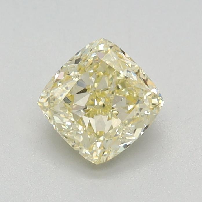 0.61 Ct. Fancy Yellow Cushion Lab Grown Diamond