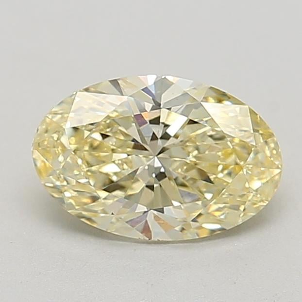 1.03 Ct. Fancy  Yellow Oval Lab Grown Diamond