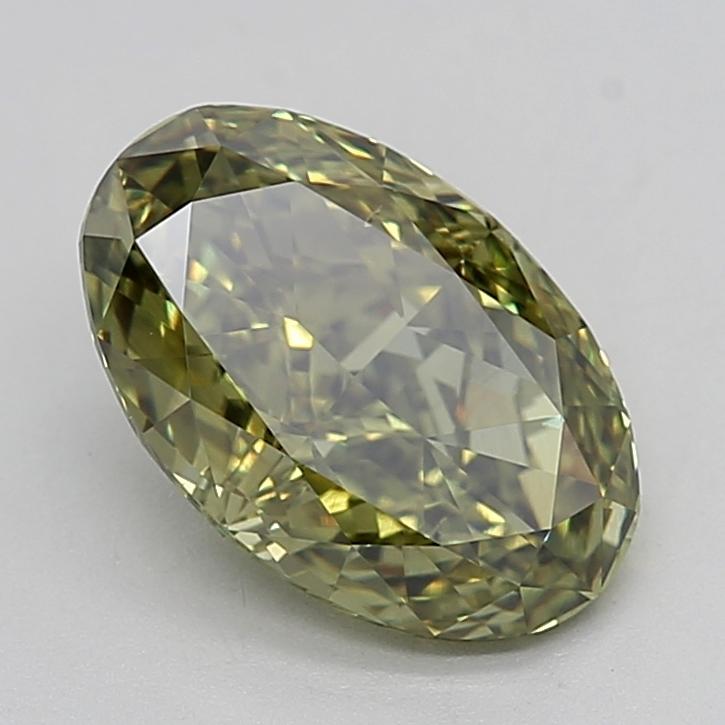 1.07 Ct. Fancy Intense  Yellow Pear Lab Grown Diamond