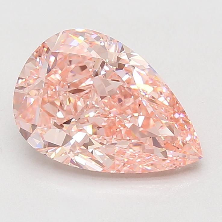 3.00 Ct. Fancy Vivid Pink Pear Lab Grown Diamond