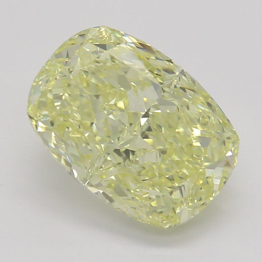 2.01 Ct. Fancy Light Yellow Cushion Diamond