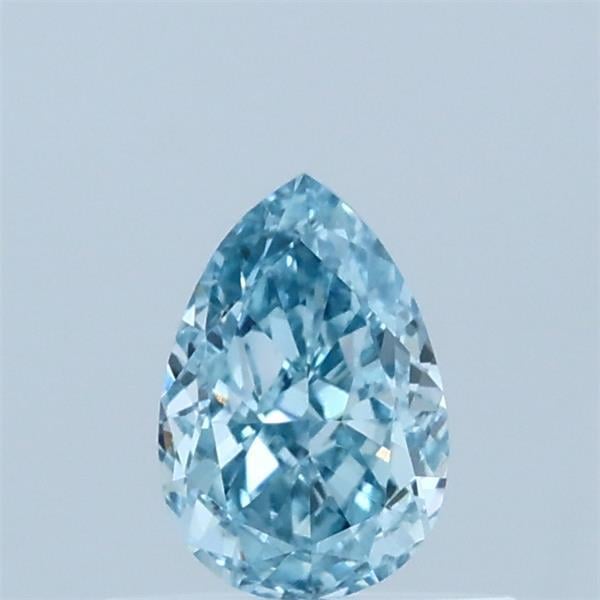 2.59 Ct. Fancy Vivid Blue Radiant Lab Grown Diamond