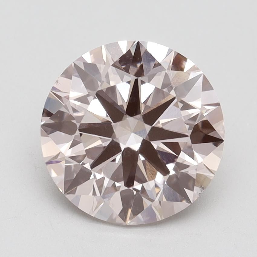 2.52 Ct. Fancy Intense Pink Round Lab Grown Diamond