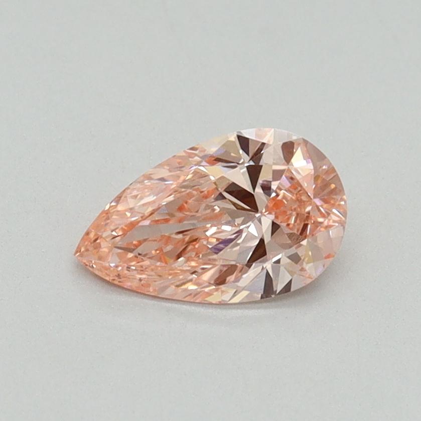 0.54 Ct. Fancy Vivid Pink Pear Lab Grown Diamond
