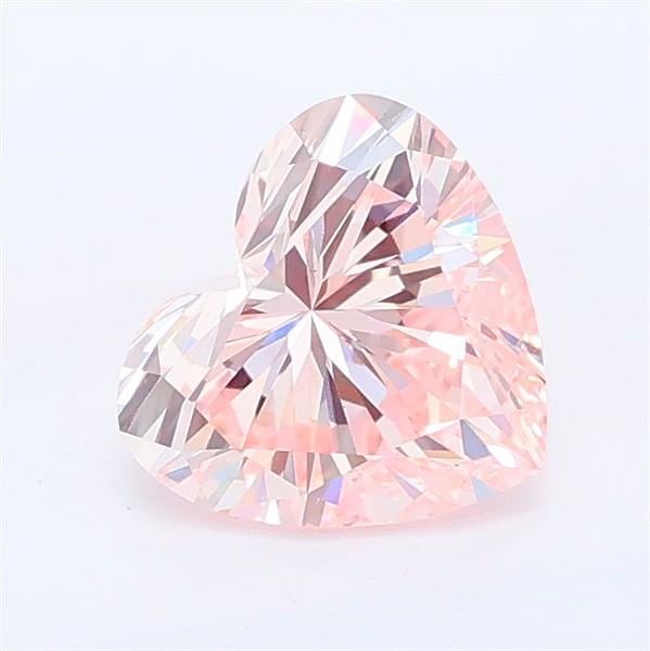 1.05 Ct. Fancy Pink Heart Lab Grown Diamond
