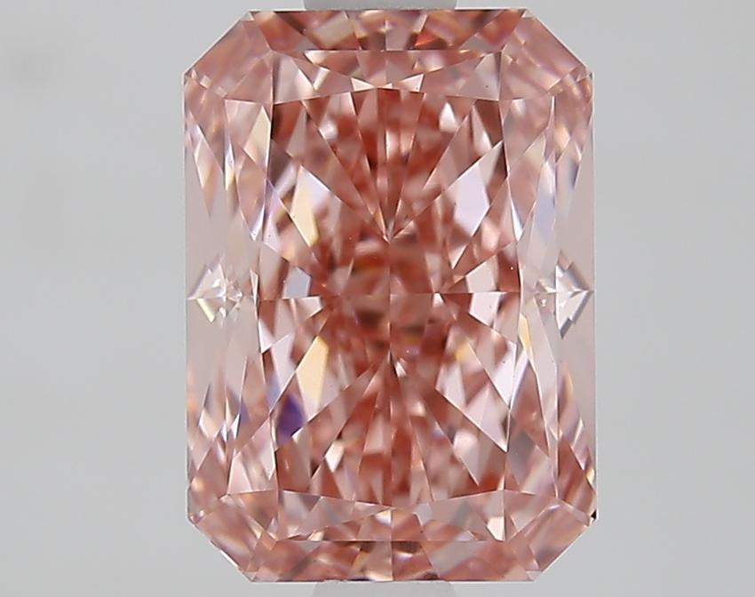 2.05 Ct. Fancy Vivid Pink Radiant Lab Grown Diamond