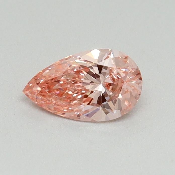 0.36 Ct. Fancy Vivid Pink Pear Lab Grown Diamond