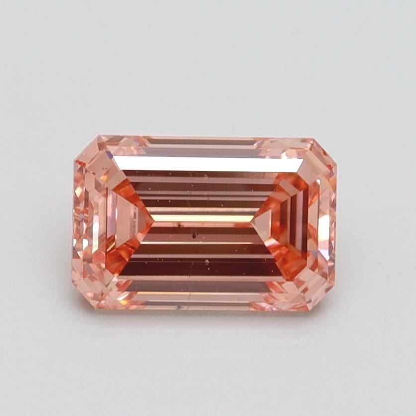 1.05 Ct. Fancy Intense Pink Emerald Lab Grown Diamond