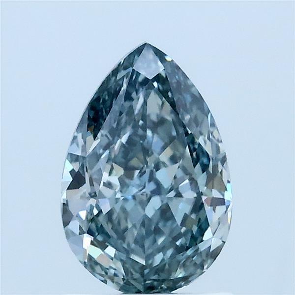 1.07 Ct. Fancy Blue Pear Lab Grown Diamond