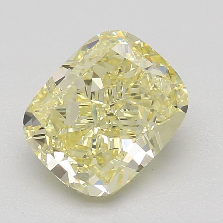 1.70 Ct. Fancy Yellow Cushion Diamond