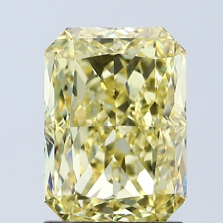 2.02 Ct. Fancy Vivid Yellow Radiant Lab Grown Diamond