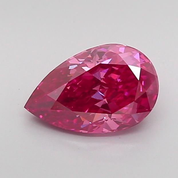 1.55 Ct. Fancy Vivid Pink Pear Lab Grown Diamond