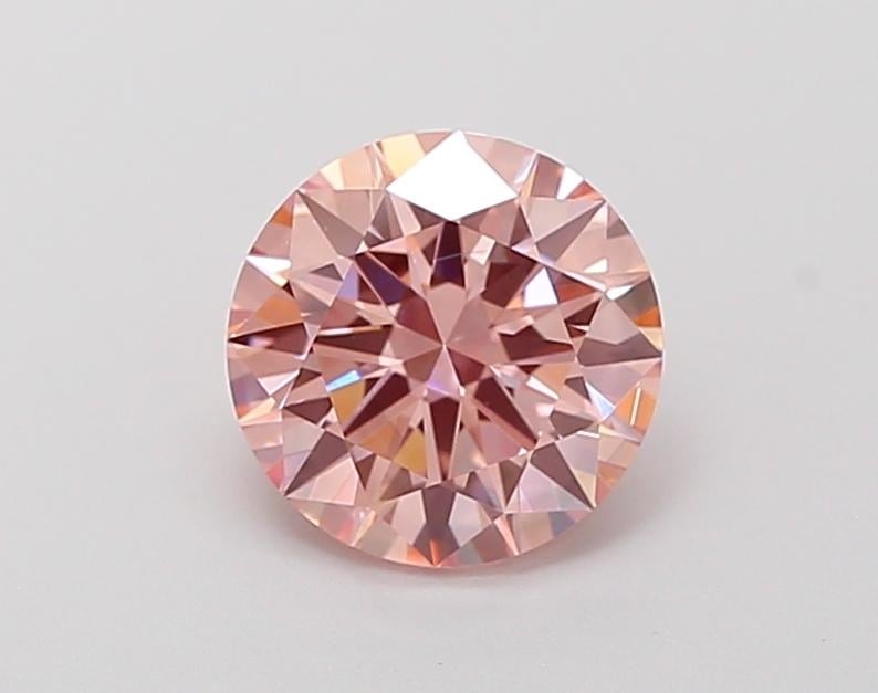 1.50 Ct. Fancy Intense Pink Round Lab Grown Diamond