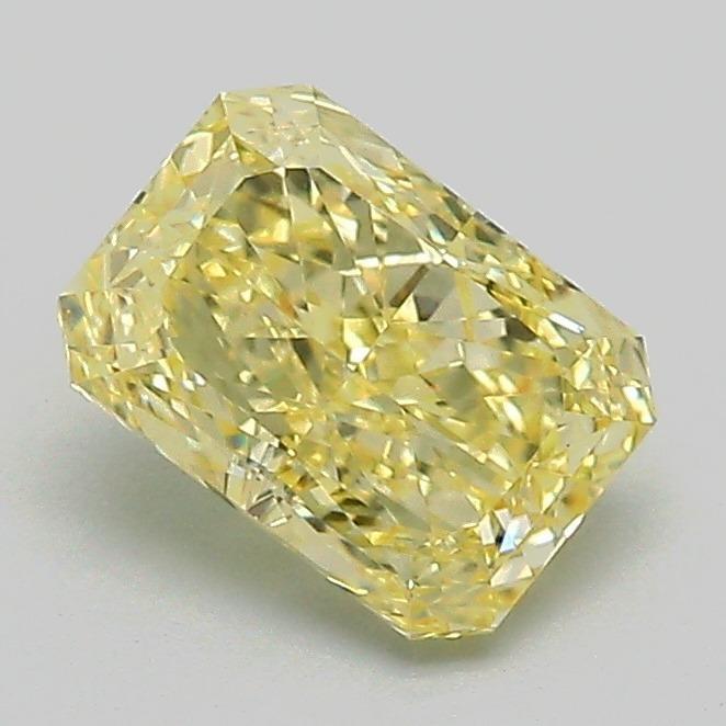1.09 Ct. Fancy Intense Yellow Radiant Lab Grown Diamond