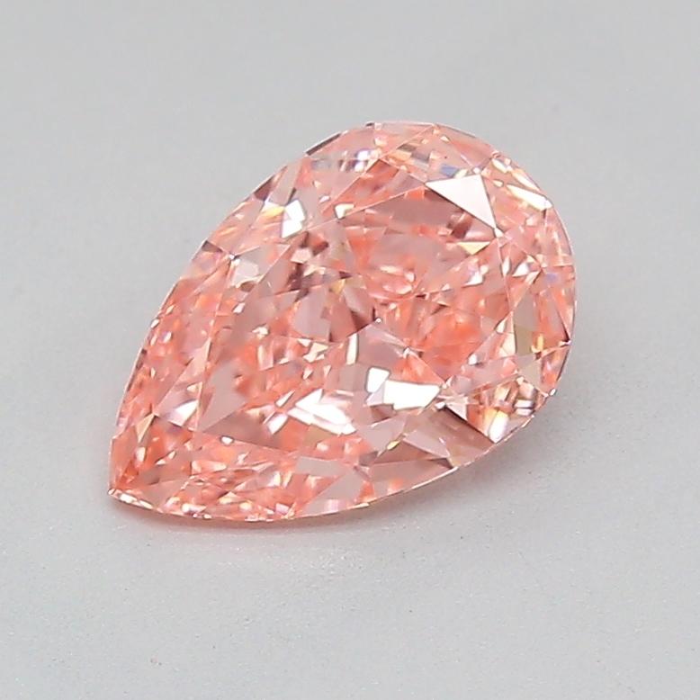 1.08 Ct. Fancy Vivid  Pink Pear Lab Grown Diamond