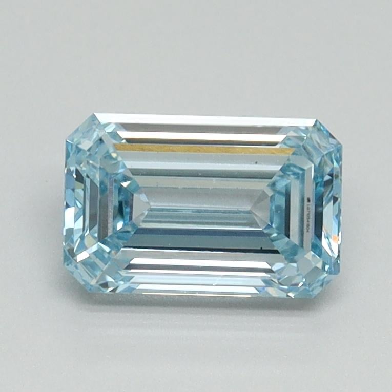 1.04 Ct. Fancy Intense Blue Emerald Lab Grown Diamond