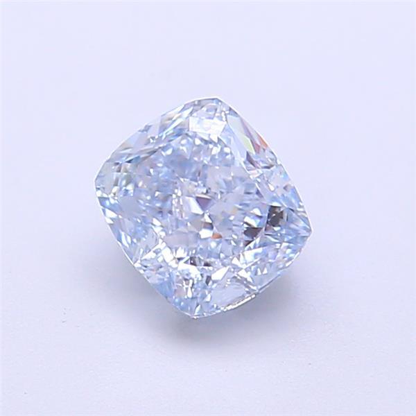 1.01 Ct. Fancy Intense  Blue Cushion Lab Grown Diamond