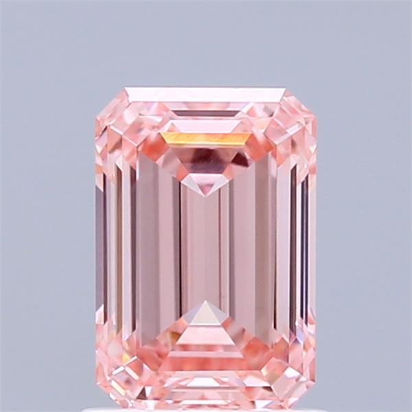 1.45 Ct. Fancy Vivid Pink Emerald Lab Grown Diamond