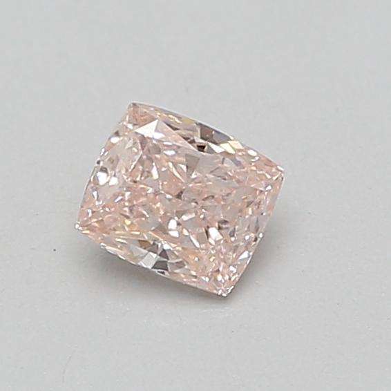 0.49 Ct. Fancy Pink Cushion Lab Grown Diamond