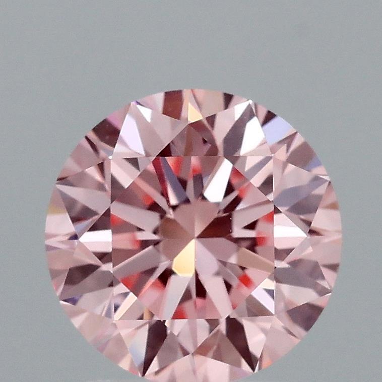 2.01 Ct. Fancy Vivid Pink Round Lab Grown Diamond