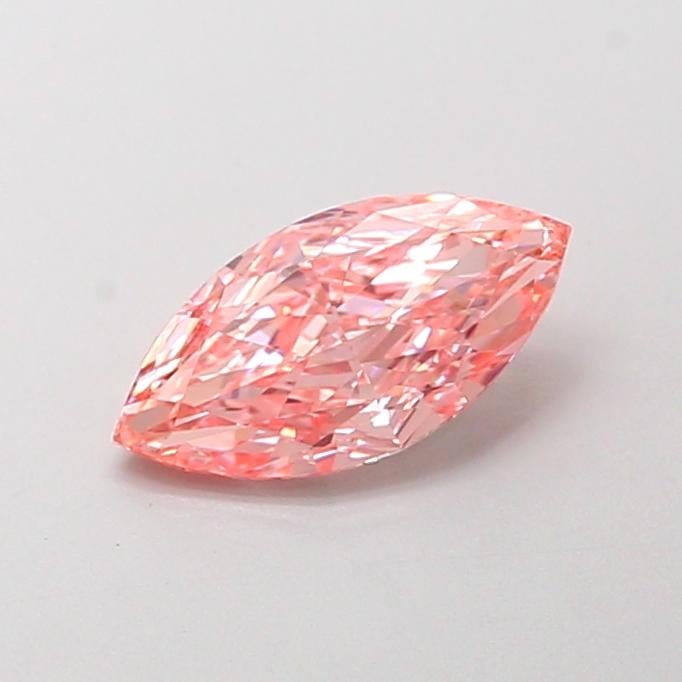 1.01 Ct. Fancy Intense Pink Marquise Lab Grown Diamond
