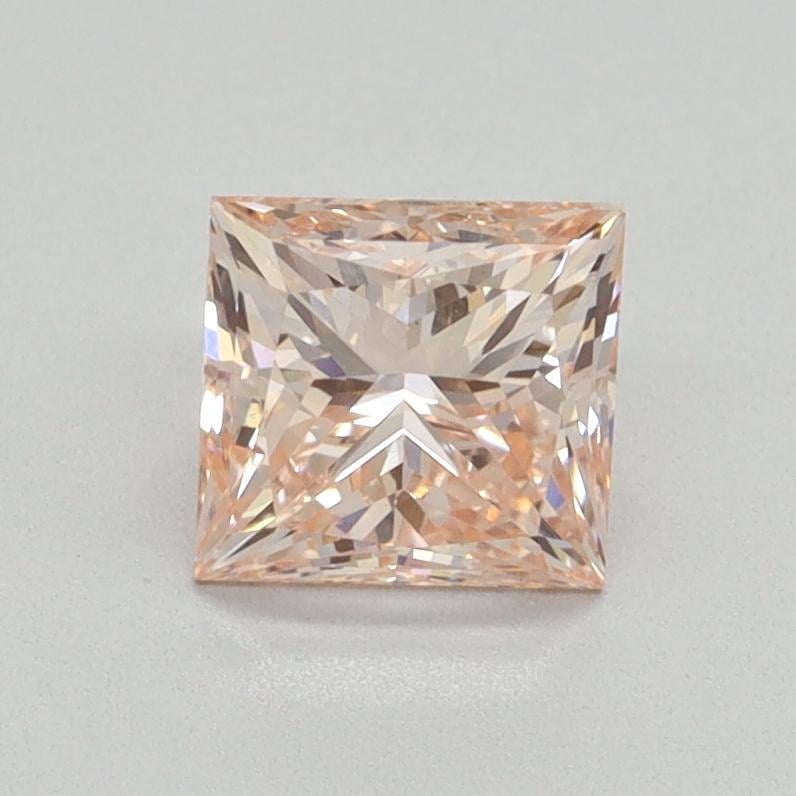 1.08 Ct. Fancy Intense Pink Princess Lab Grown Diamond