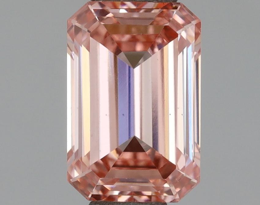 1.01 Ct. Fancy Intense Pink Emerald Lab Grown Diamond