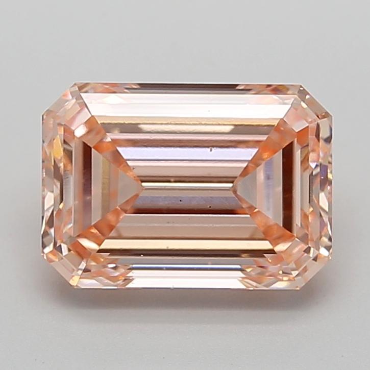 4.00 Ct. Fancy Vivid Pink Emerald Lab Grown Diamond