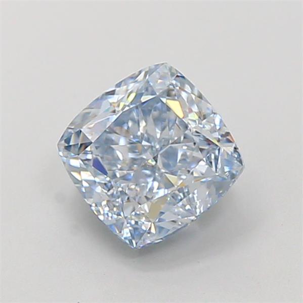 1.45 Ct. Fancy Intense  Blue Cushion Lab Grown Diamond
