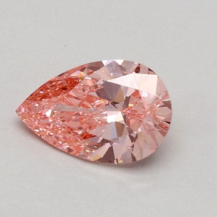 0.40 Ct. Fancy Vivid Pink Pear Lab Grown Diamond