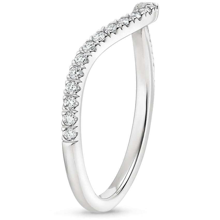 18K White Gold Alvadora Diamond Ring with Stanza Diamond Ring ...