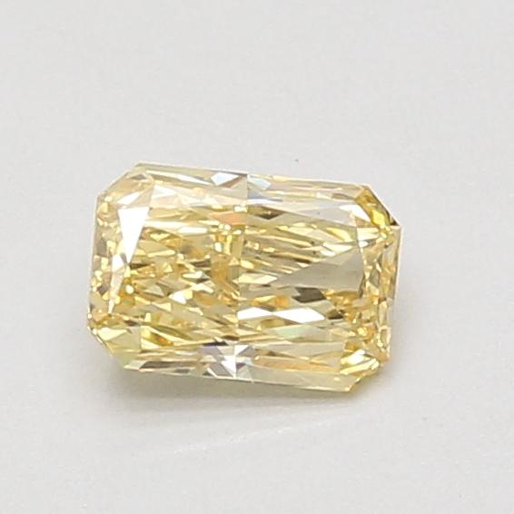 0.55 Ct. Fancy Intense Yellow Radiant Lab Grown Diamond