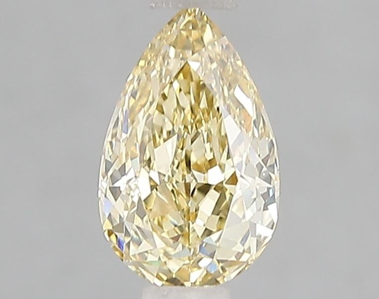 1.02 Ct. Fancy Intense Yellow Pear Lab Grown Diamond