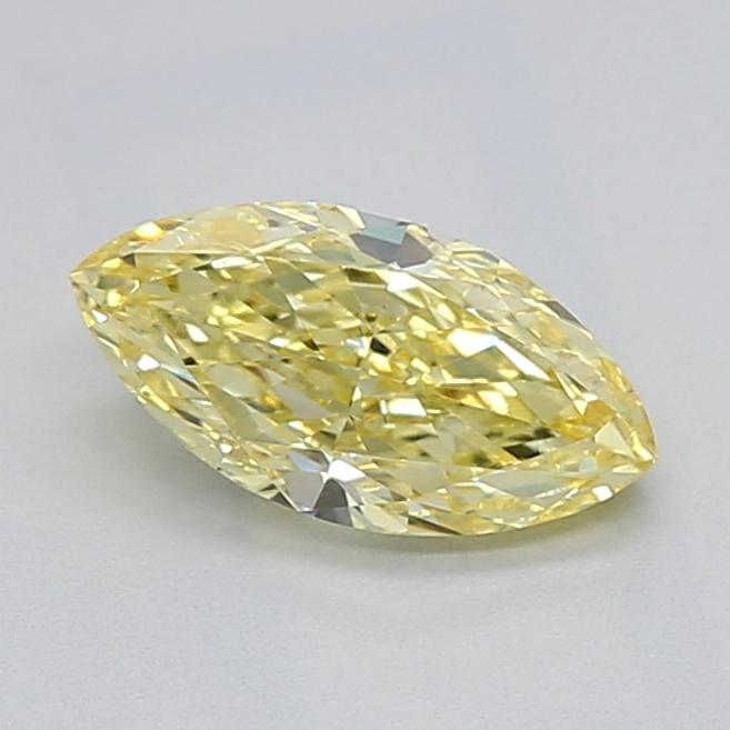 1.06 Ct. Fancy Intense  Yellow Marquise Lab Grown Diamond