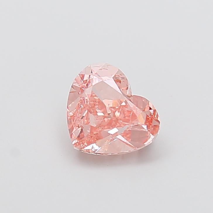 1.53 Ct. Fancy Intense  Pink Heart Lab Grown Diamond