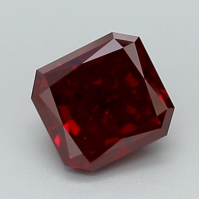 1.09 Ct. Fancy Red Radiant Lab Grown Diamond