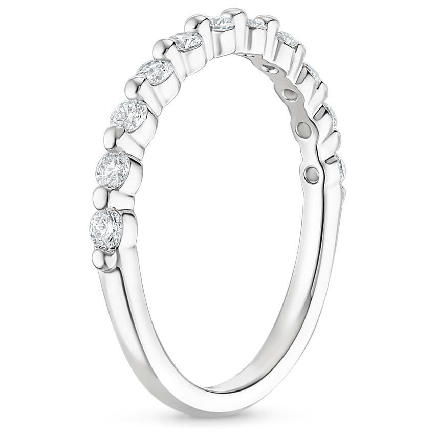 Platinum Marseille Diamond Ring (1/3 ct. tw.), large side view