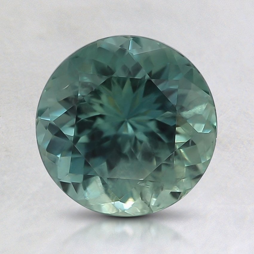 7.2mm Montana Teal Round Sapphire