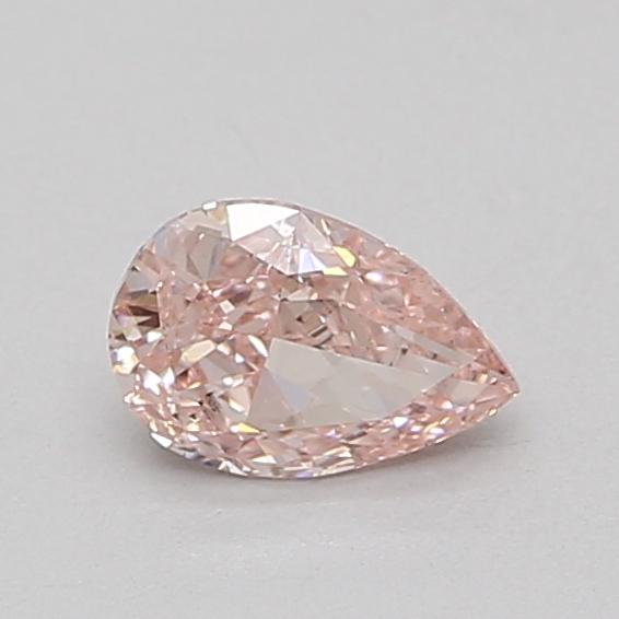 0.64 Ct. Fancy Vivid Pink Pear Lab Grown Diamond