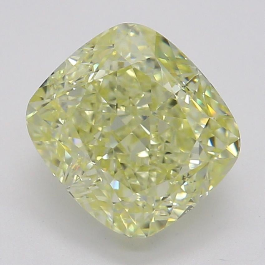 1.02 Ct. Fancy Yellow Cushion Diamond