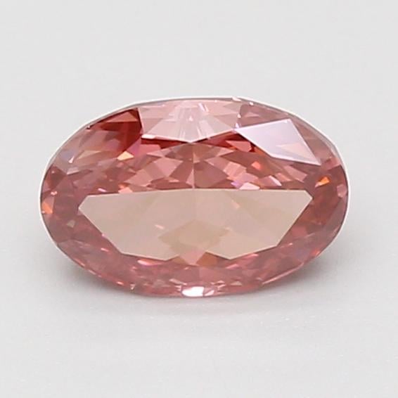 1.00 Ct. Fancy Vivid Pink Oval Lab Grown Diamond