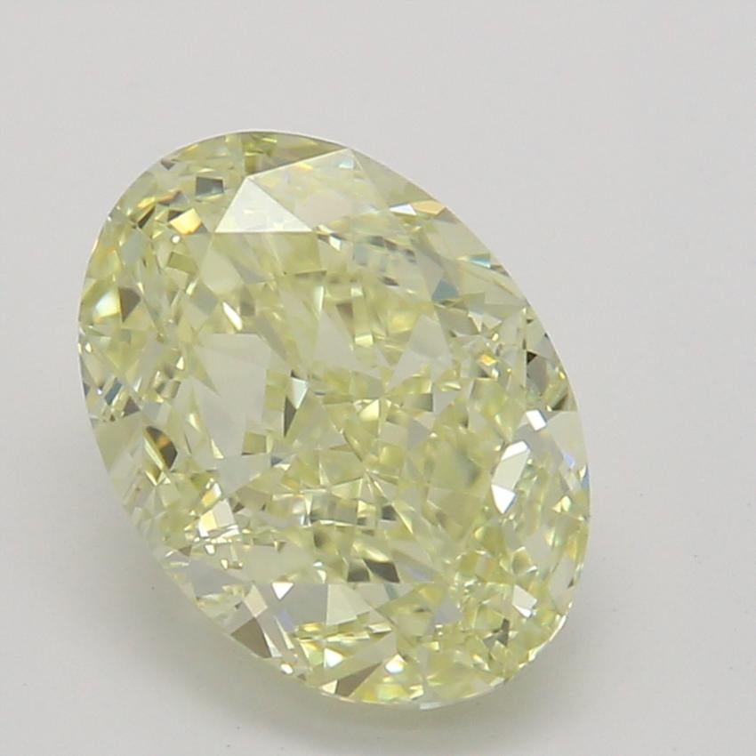 1.23 Ct. Fancy Yellow Oval Diamond
