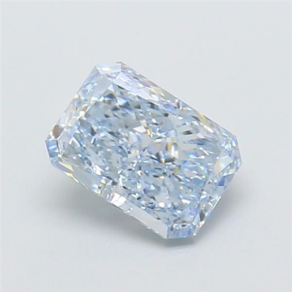 1.40 Ct. Fancy Intense  Blue Radiant Lab Grown Diamond