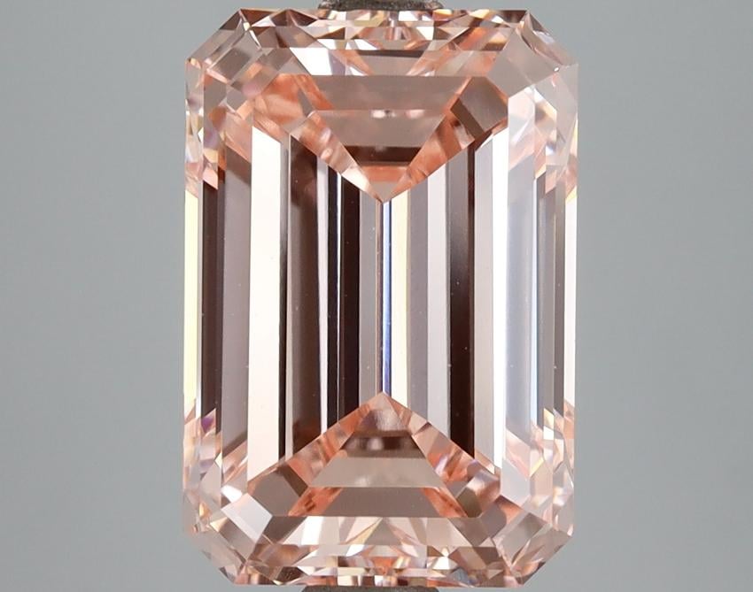 5.03 Ct. Fancy Intense Pink Emerald Lab Grown Diamond