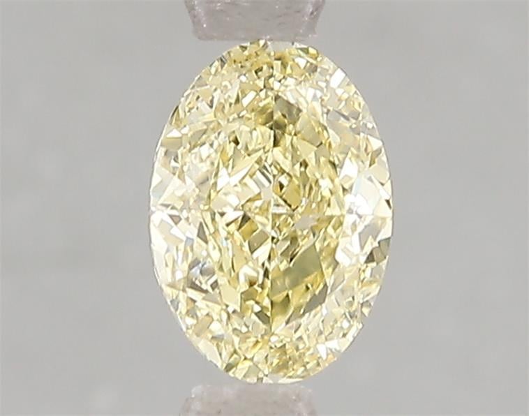 1.00 Ct. Fancy Intense Yellow Oval Lab Grown Diamond
