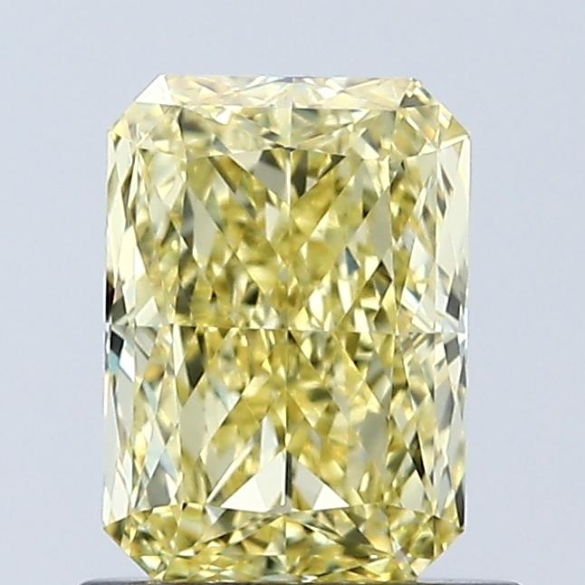 1.05 Ct. Fancy Vivid Yellow Radiant Lab Grown Diamond